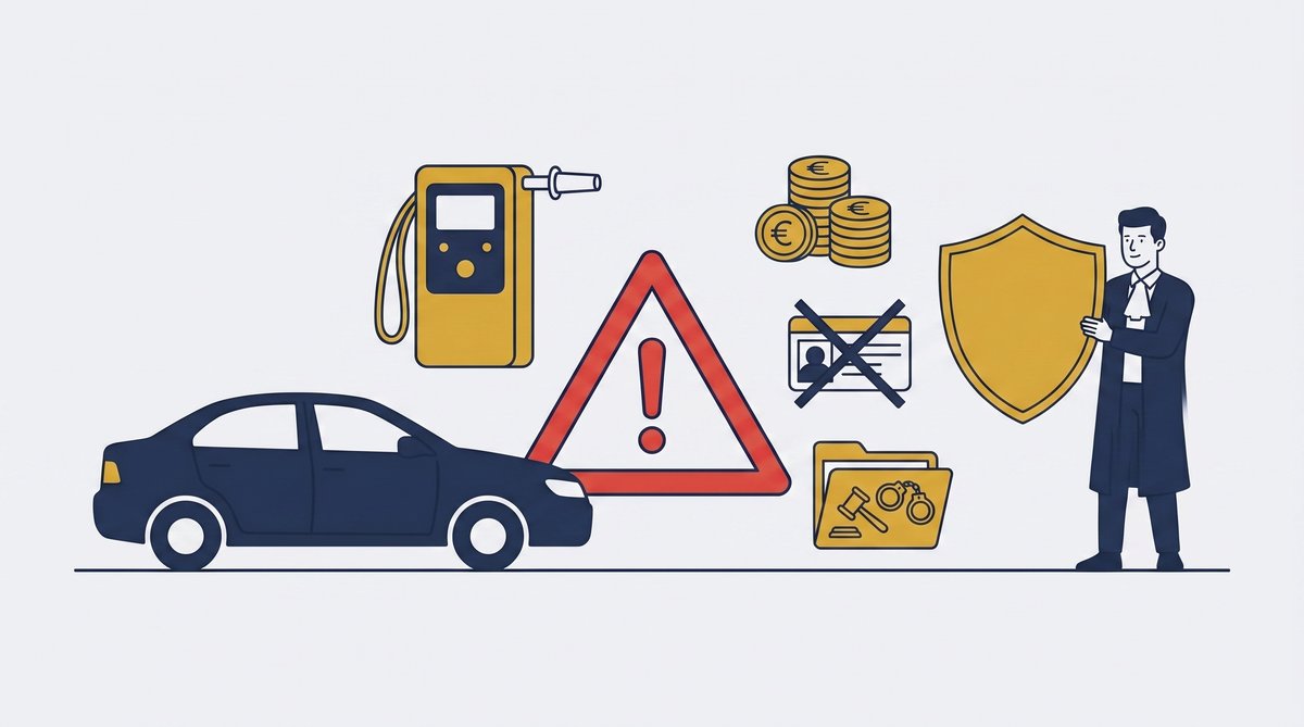 Rijden onder invloed strafmaat