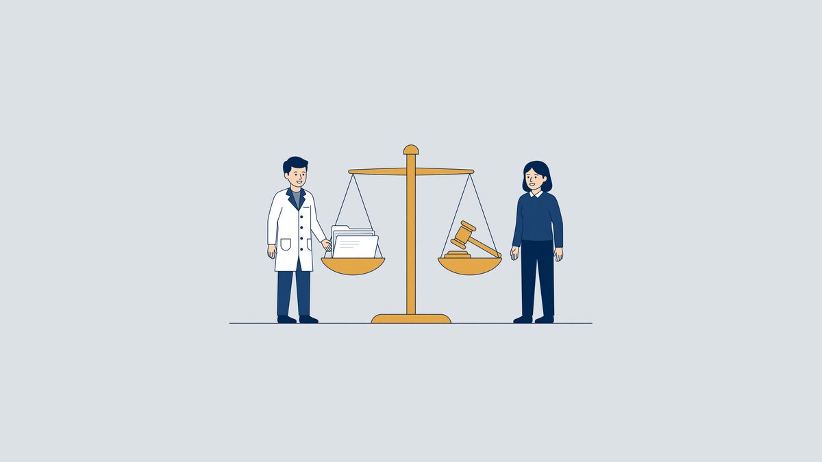 Weegschaal tussen arts en patient: het verschil tussen een complicatie en een medische fout