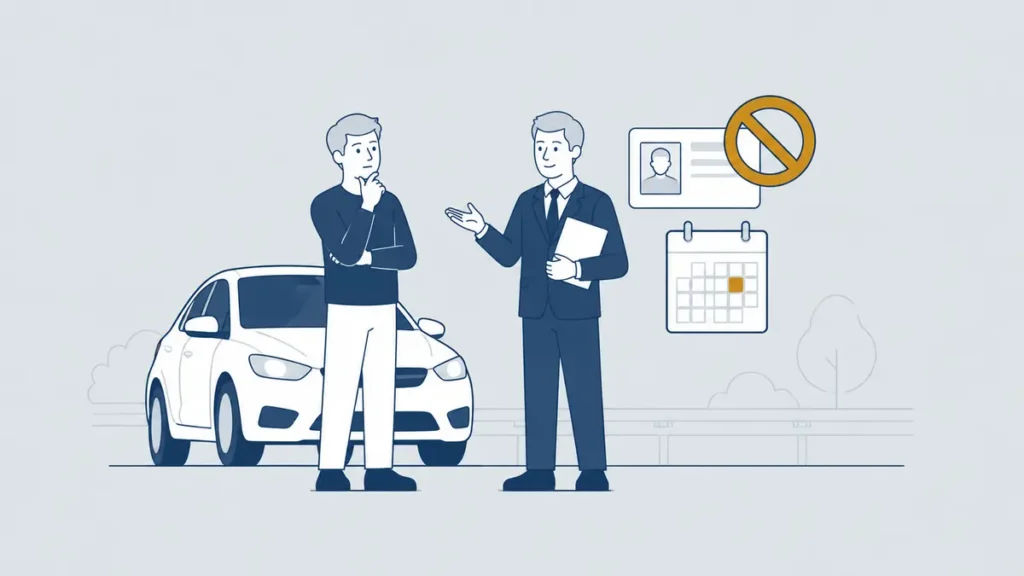 Advocaat adviseert over rijden zonder rijbewijs of tijdens een rijontzegging